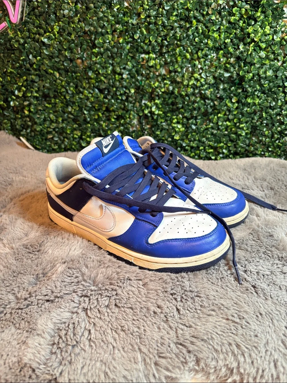 Nike Men’s Blue Dunk Low’s Size 9
